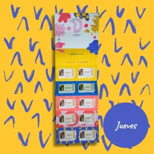 La Billetera Sorteo Jueves Lotería Nacional fondo amarillo