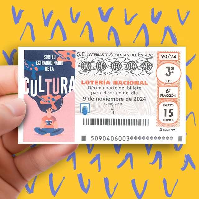 Lotería Nacional Sorteo Extraordinario Cultura 9 noviembre 2024