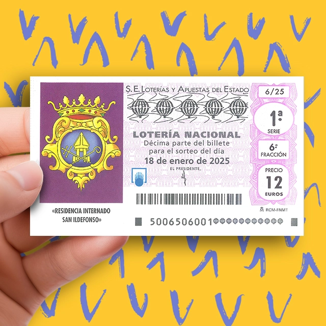 Lotería Nacional Sorteo Especial San Ildefonso 18 de enero 2025