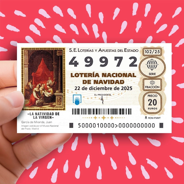 Lotería Navidad 2025 49972